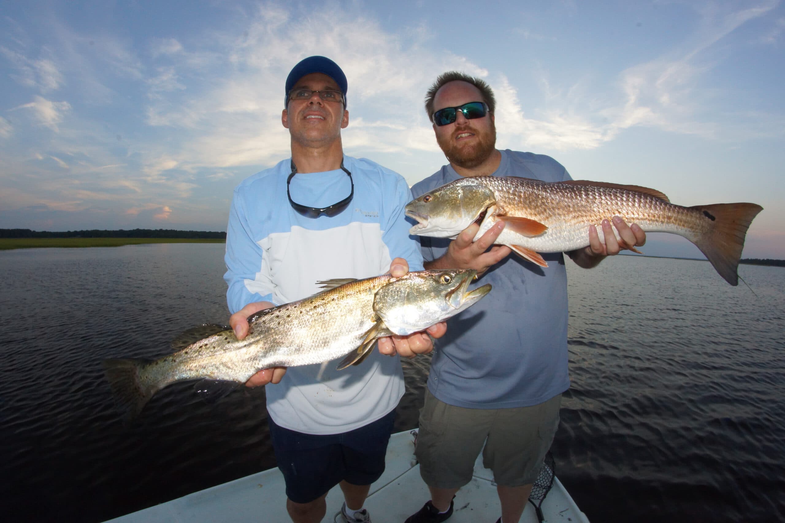 Gerard with a Bull Red from a Fort Lauderdale Fishing Charter with Roger Bump
