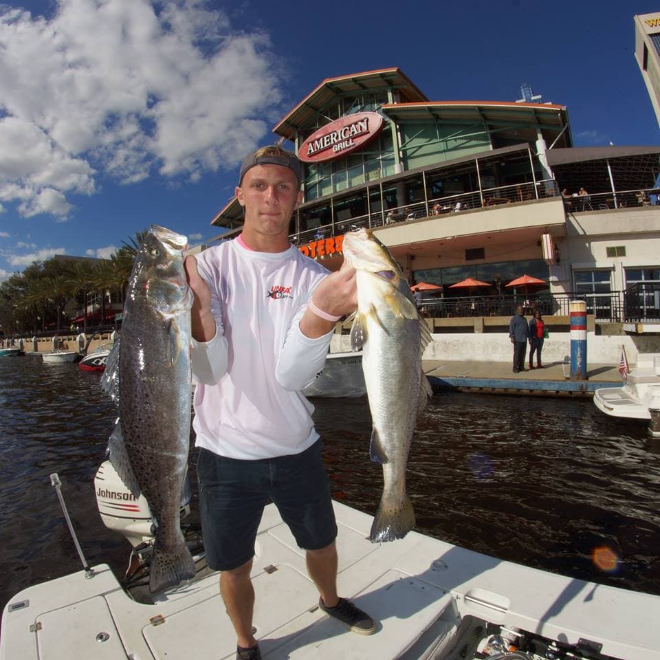 Joey Allen with Spotted Seatrout