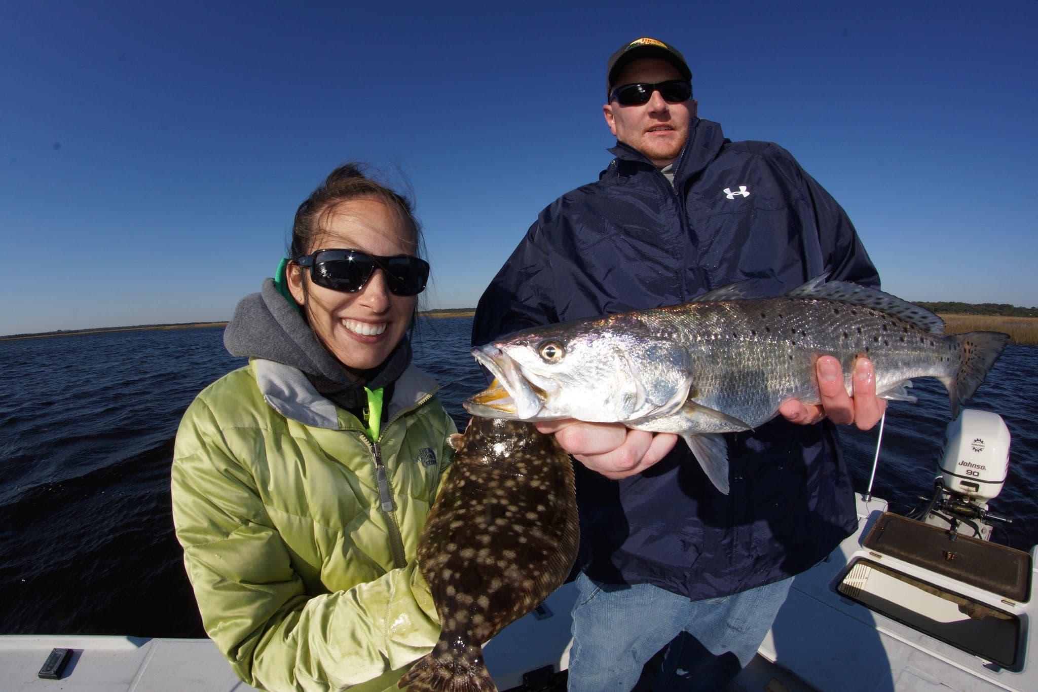 Trout and Flounder for Josh & Kristie